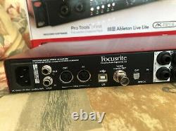 Focusrite Scarlett 18i20 2nd Gen USB Audio Interface, Immaculate, Boxed, 1 owner