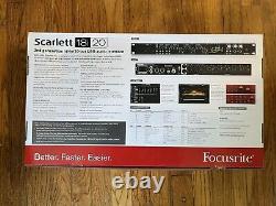Focusrite Scarlett 18i20 2nd Gen USB Audio Interface USED+Software Bundle