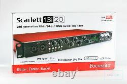 Focusrite Scarlett 18i20 2nd Gen USB Audio MIDI Interface