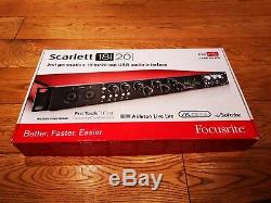 Focusrite Scarlett 18i20 2nd Gen USB Studio Audio Interface