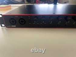 Focusrite Scarlett 18i20 3rd Gen Audio Interface Great Condition