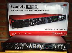 Focusrite Scarlett 18i20 Gen2 USED with ProTools First & Ableton Live Lite