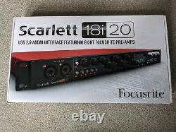 Focusrite Scarlett 18i20 USB Audio Interface 2nd Generation