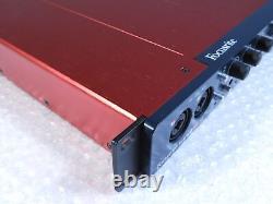 Focusrite Scarlett 18i20 USB Audio Recording Interface Red Rack