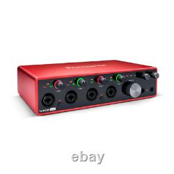 Focusrite Scarlett 18i8 18x8 USB Audio Interface 3rd Gen for Producers/Bands