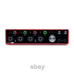 Focusrite Scarlett 18i8 18x8 USB Audio Interface 3rd Gen for Producers/Bands