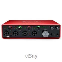 Focusrite Scarlett 18i8 2nd Gen 18 In/8 Out USB 2.0 Audio Interface With Protools