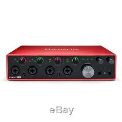 Focusrite Scarlett 18i8 2nd Gen 18 In/8 Out USB 2.0 Audio Interface With Protools