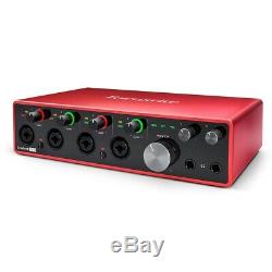 Focusrite Scarlett 18i8 2nd Gen 18 In/8 Out USB 2.0 Audio Interface With Protools