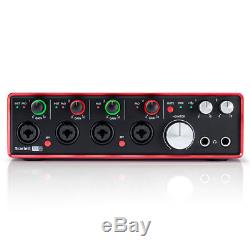 Focusrite Scarlett 18i8 2nd Gen 18 In/8 Out USB 2.0 Audio Interface with Protools