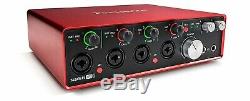 Focusrite Scarlett 18i8 (2nd Gen) 18 in/ 8 out USB Audio interface With Software