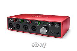 Focusrite Scarlett 18i8 3rd Generation 18-Channel Studio USB Audio Interface