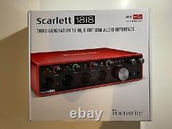 Focusrite Scarlett 18i8 USB Audio Interface