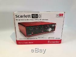 Focusrite Scarlett 18i8 USB Audio Interface 2nd