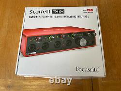 Focusrite Scarlett 18i8 USB Audio Interface 3rd Generation