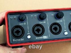 Focusrite Scarlett 18i8 USB Audio Interface Excellent condition with box, etc
