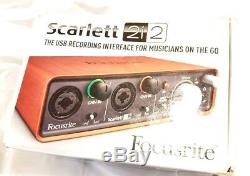 Focusrite Scarlett 2i2 (2nd Gen) 2 In / 2 Out USB Audio Interface