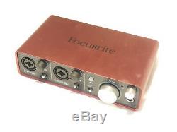 Focusrite Scarlett 2i2 (2nd Gen) 2 In / 2 Out USB Audio Interface