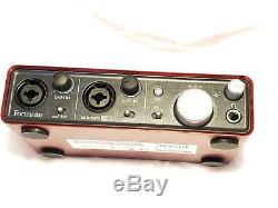 Focusrite Scarlett 2i2 (2nd Gen) 2 In / 2 Out USB Audio Interface