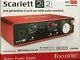 Focusrite Scarlett 2i2 2nd Gen 2-in, 2-out Usb Audio Interface New In Box