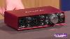 Focusrite Scarlett 2i2 2nd Gen 2x2 Usb 2 0 Audio Interface Overview Full Compass