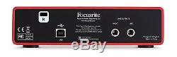 Focusrite Scarlett 2i2 2nd Gen USB Audio Interface with Pro Tools First