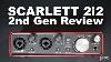 Focusrite Scarlett 2i2 2nd Gen Usb Audio Interface Review Explained