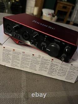 Focusrite Scarlett 2i2 2x2 3rd Generation USB Audio Interface