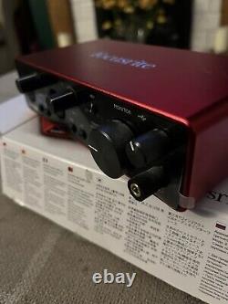 Focusrite Scarlett 2i2 2x2 3rd Generation USB Audio Interface