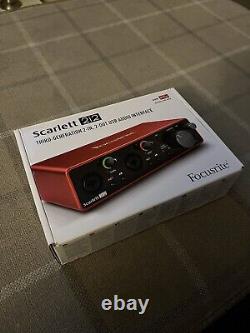 Focusrite Scarlett 2i2 2x2 3rd Generation USB Audio Interface