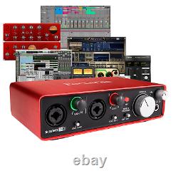 Focusrite Scarlett 2i2 3rd Gen Mk3 USB Interface with free Ableton & Pro Tools