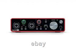 Focusrite Scarlett 2i2 3rd Gen Mk3 USB Interface with free Ableton & Pro Tools