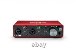 Focusrite Scarlett 2i2 3rd Gen Mk3 USB Interface with free Ableton & Pro Tools