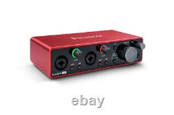 Focusrite Scarlett 2i2 3rd Gen Professional Studio USB Audio Interface