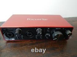 Focusrite Scarlett 2i2 3rd Gen Professional Studio USB Audio Interface
