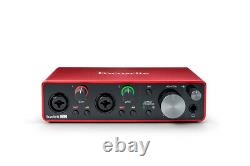 Focusrite Scarlett 2i2 3rd Gen Professional Studio USB Audio Interface