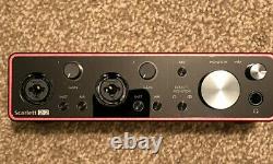 Focusrite Scarlett 2i2 3rd Gen USB Audio Interface