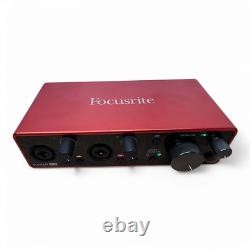 Focusrite Scarlett 2i2 3rd Generation USB Audio Interface Excellent