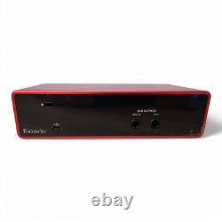 Focusrite Scarlett 2i2 3rd Generation USB Audio Interface Excellent