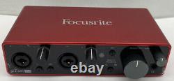 Focusrite Scarlett 2i2 3rd Generation USB Audio Interface (Excellent Condition)