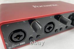 Focusrite Scarlett 2i2 3rd Generation USB Audio Interface (Excellent Condition)
