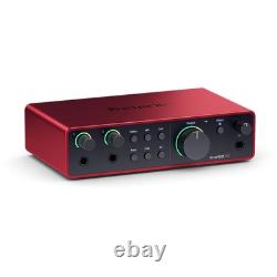 Focusrite Scarlett 2i2 4th Gen Audio Interface
