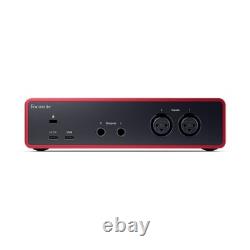 Focusrite Scarlett 2i2 4th Gen Audio Interface