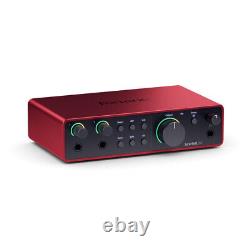 Focusrite Scarlett 2i2 (4th Gen) USB Audio Interface (NEW)