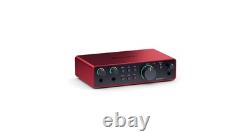 Focusrite Scarlett 2i2 4th Gen USB Audio Interface for Recording, Songwriting
