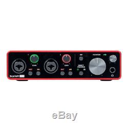 Focusrite Scarlett 2i2 Compact USB Audio & Recording Interface 3rd Gen