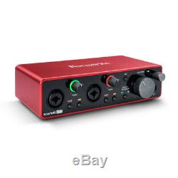 Focusrite Scarlett 2i2 Compact USB Audio & Recording Interface 3rd Gen