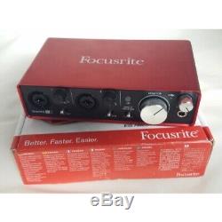 Focusrite Scarlett 2i2 G2 MKii 24/192 2 in/2 out USB Audio Interface B STOCK