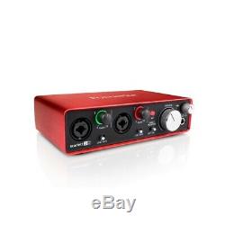 Focusrite Scarlett 2i2 G2 MKii 24/192 2 in/2 out USB Audio Interface B STOCK