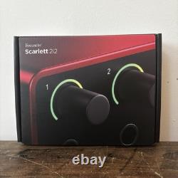 Focusrite Scarlett 2i2 Recording Interface 4th Generation Brand New